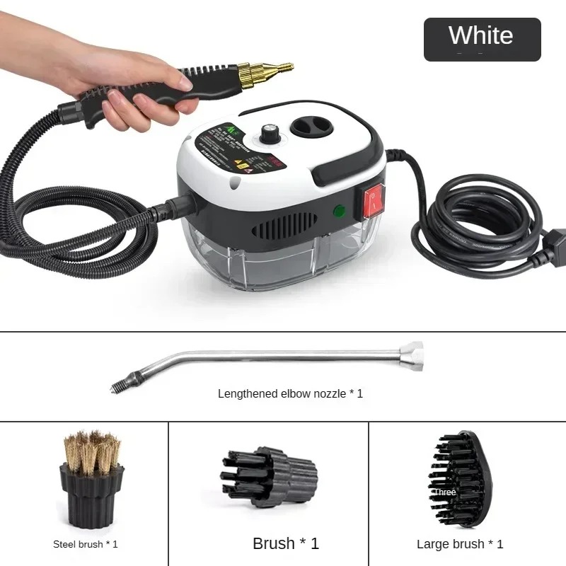 110V/220V Portable Steam Cleaner High Temperature Sterilization Pressure Jet Washer Machine for Home Car Kitchen Air Conditioner: Dark Grey / 220V