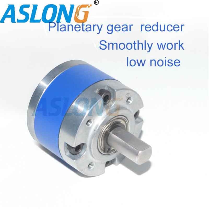 Hoge Precisie Hoge Koppel Planetaire Tandwielkast Voor 555 Dc Motor Metal Gear Reducer Met Planetaire Structuur In Aslong PG36