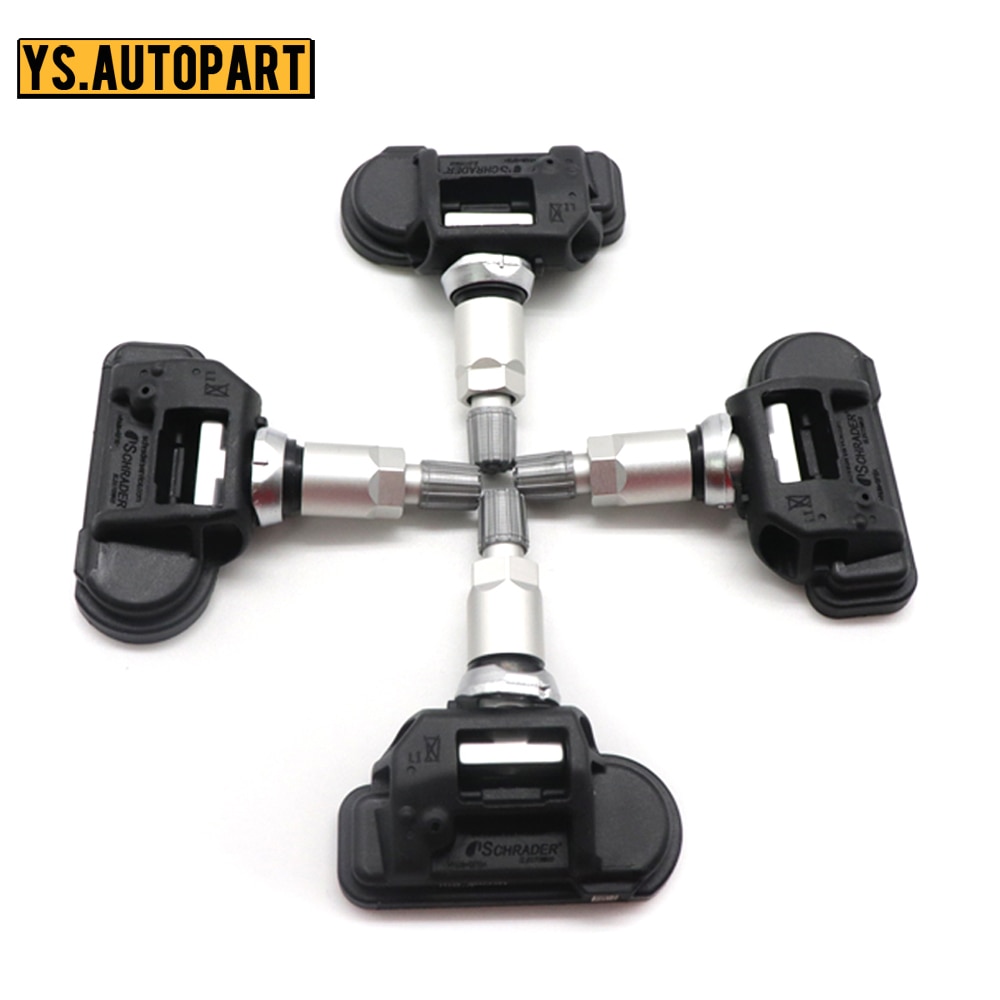 4PCS TPMS Sensors For Vauxhall Astra Corsa Zafira Insignia – 13581560, 13598775 Compatible