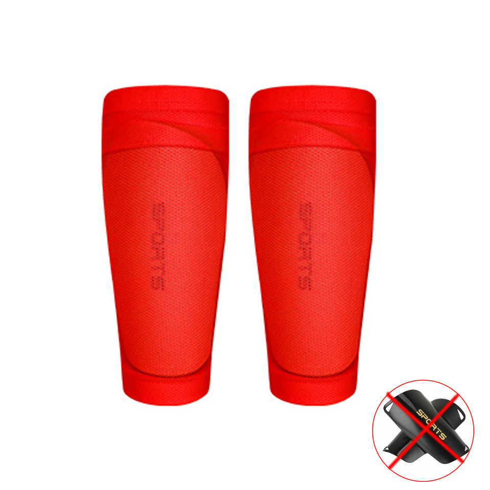 Loogdeel 1 Pair Shin Guard Sleeves Soccer Youth Calf Support Compression Sleeves Football Leg Sleeves for Men Kids Adult Sports