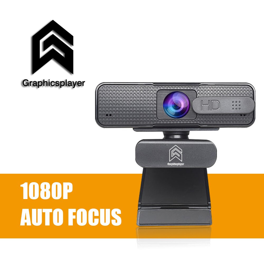 HD webcam 1080P camera built-in microphone USB video for window OS: Default Title