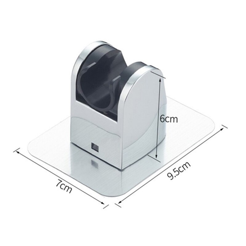 Montaje en pared grifo Base placa punzón soporte de cabeza libre soporte fijo móvil ducha Brazo giratorio asiento portabrocas accesorios de baño