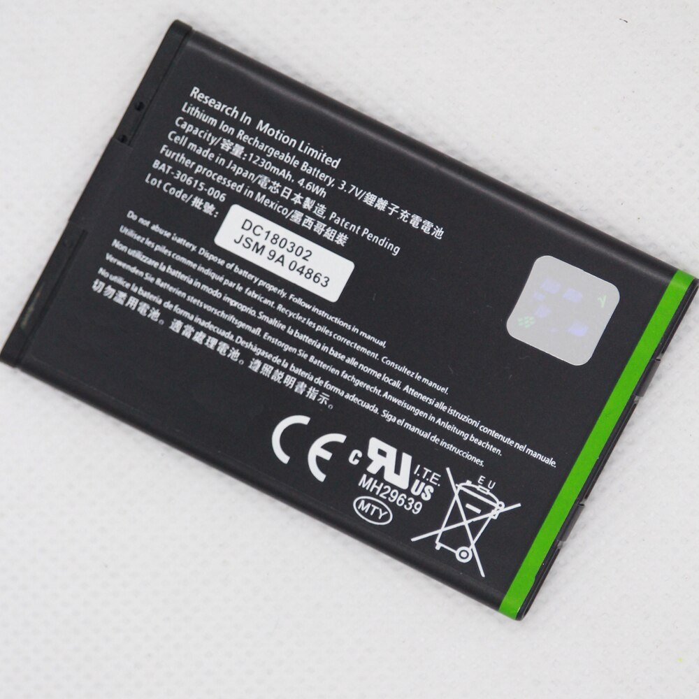 1230 mAh J-M1 JM1 batterij Voor Blackberry Bold 9900 9930 9790 9380 P9981 Torch 9850 9860 Mobiele telefoon batterij