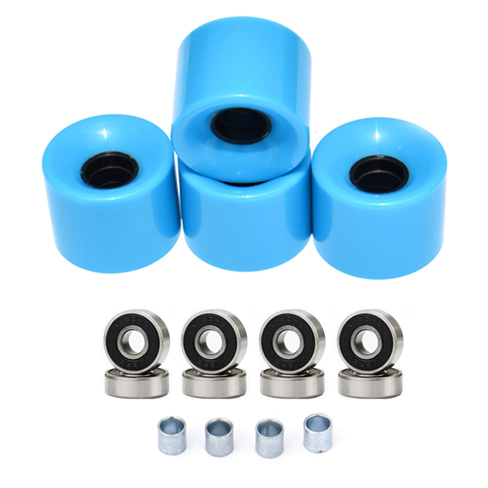 Rolschaatsen Skateboard Wiel 60x45mm Voor Straat Cruisen Hoverboard Onderdelen Accessoires Longboard Wielen Gloednieuw: Bordeaux