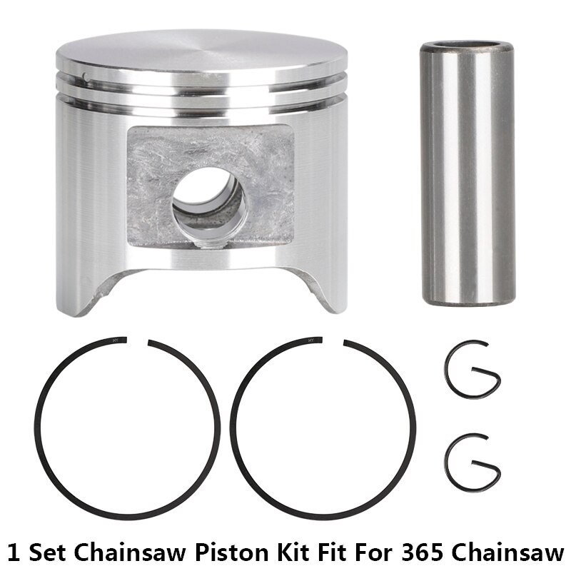 1 Set 365 Chainsaw Piston Kit 48mm Piston Set Chainsaw Spare Parts Cylinder Piston Kit