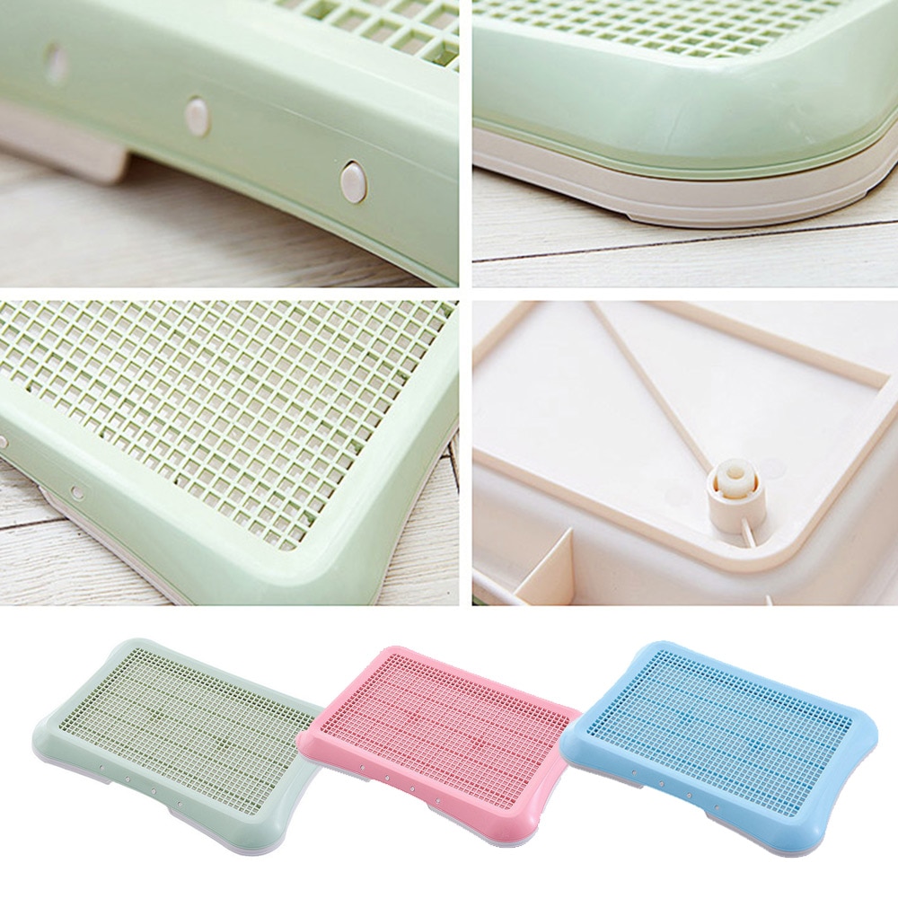 Plastic Pet Toilet Column Dog Toilet Lattice Potty Toilet Column For Dogs Cat Pad Doggy Pee Training Toilet Clean Pet Product
