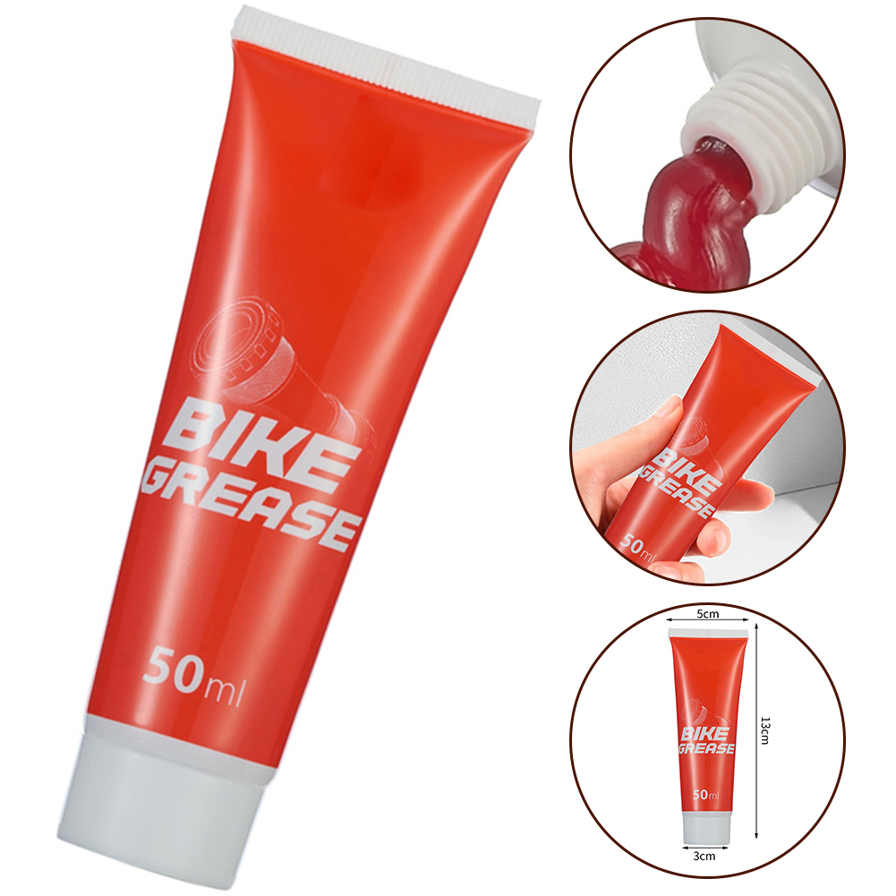 Aceite lubricante para bicicleta, 50ml, soporte inferior, horquilla, volante, rodamiento de bolas