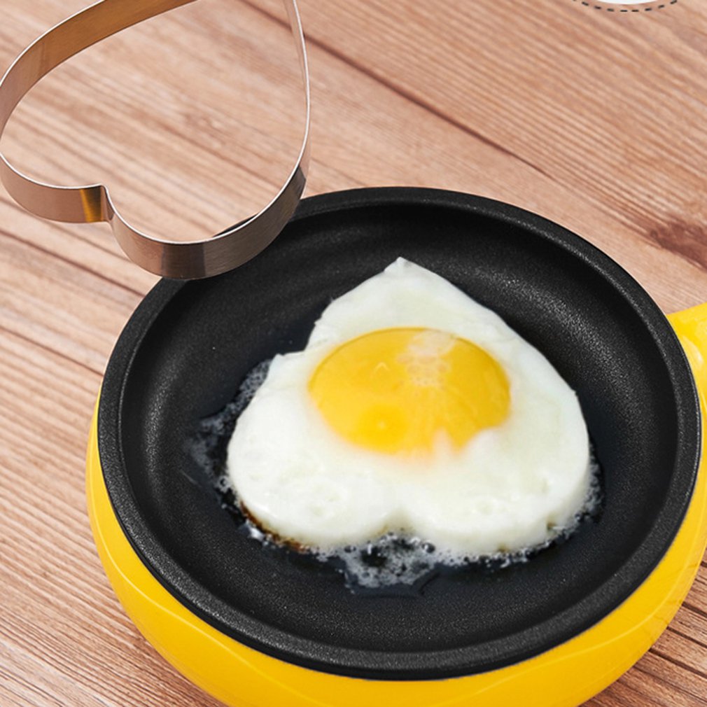 Breakfast Artifact Automatic Power Off Omelet Boiled Egg Steamed Egg Electric Omelet Pot Double-Layer Mini Electric Frying Pan