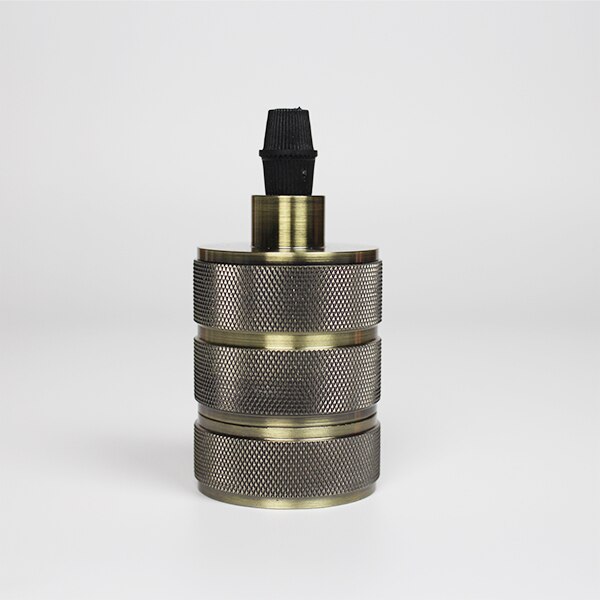 Vintage aluminium E27 fitting lamphouder Edison Base lamphouder Vintage 5-kleuren Socket Loft industriële hanglamp stijl: green