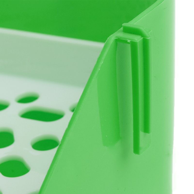 Cama de plástico para hámster, jaula de baño de plástico para mascotas, casa de descanso para cobayas, accesorios para juguetes,