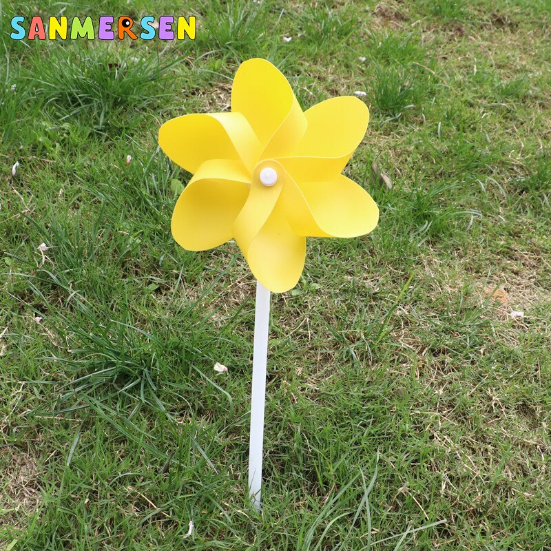 Baby simpelt vindmølle legetøj vindmølle i hånden udendørs legetøj have park udflugt fest bryllup dressing børnehave legetøj
