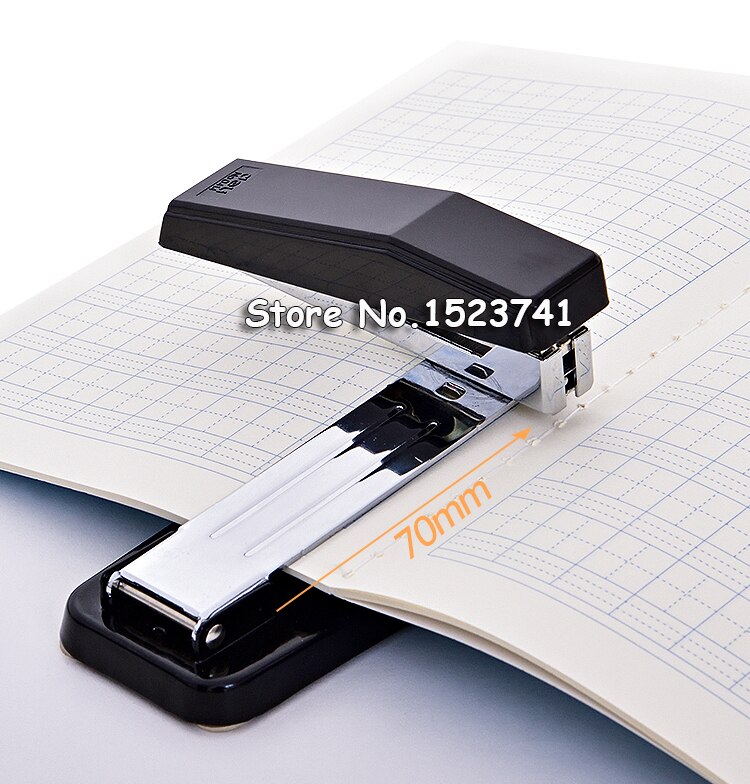 360 Degree Rotating Stapler Head Desktop Stapler with Staples Sharp Chisel for Office Stationery School Home