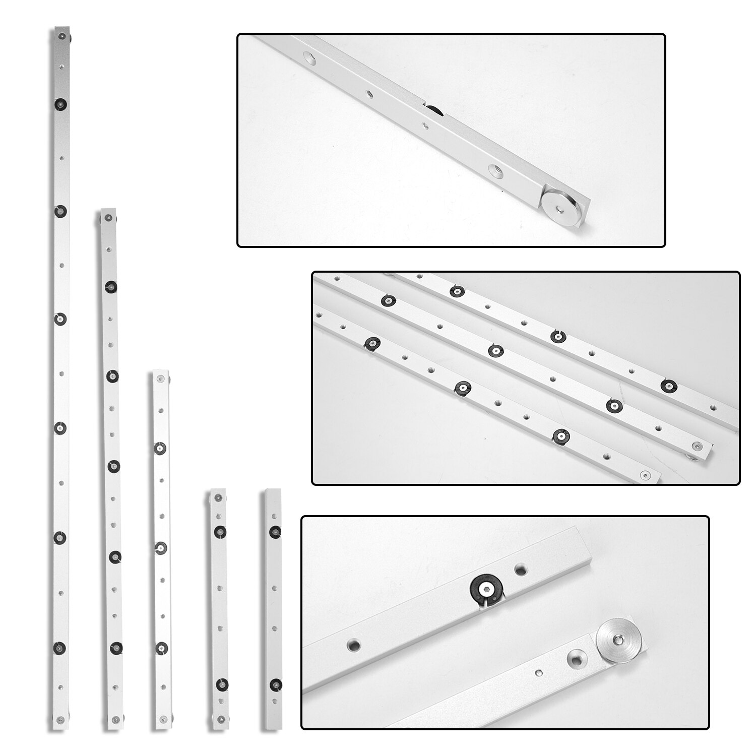 Universal Push Handle For Woodworking Limit Refit Woodworking Slide Bar Miter Bar Aluminium Alloy Woodworking Tools For Woodwork