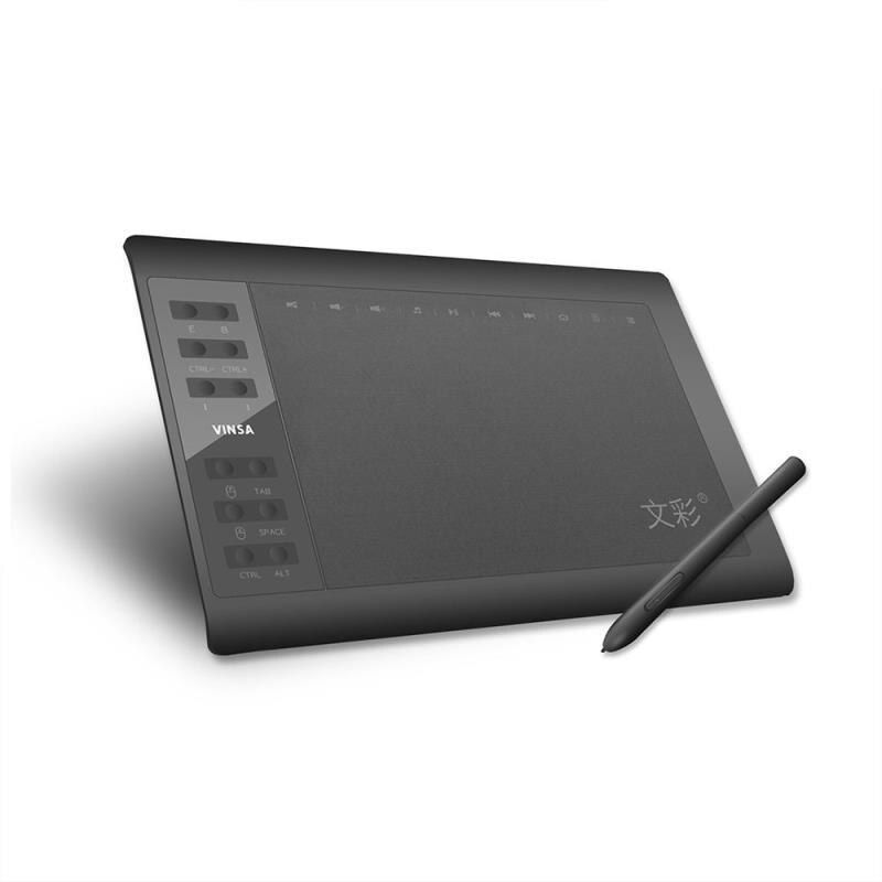 10 Inch tableta grafica graphic tablet drawing tablet 12 Express-Keys with 8192 Levels Battery-Free Stylus Holder