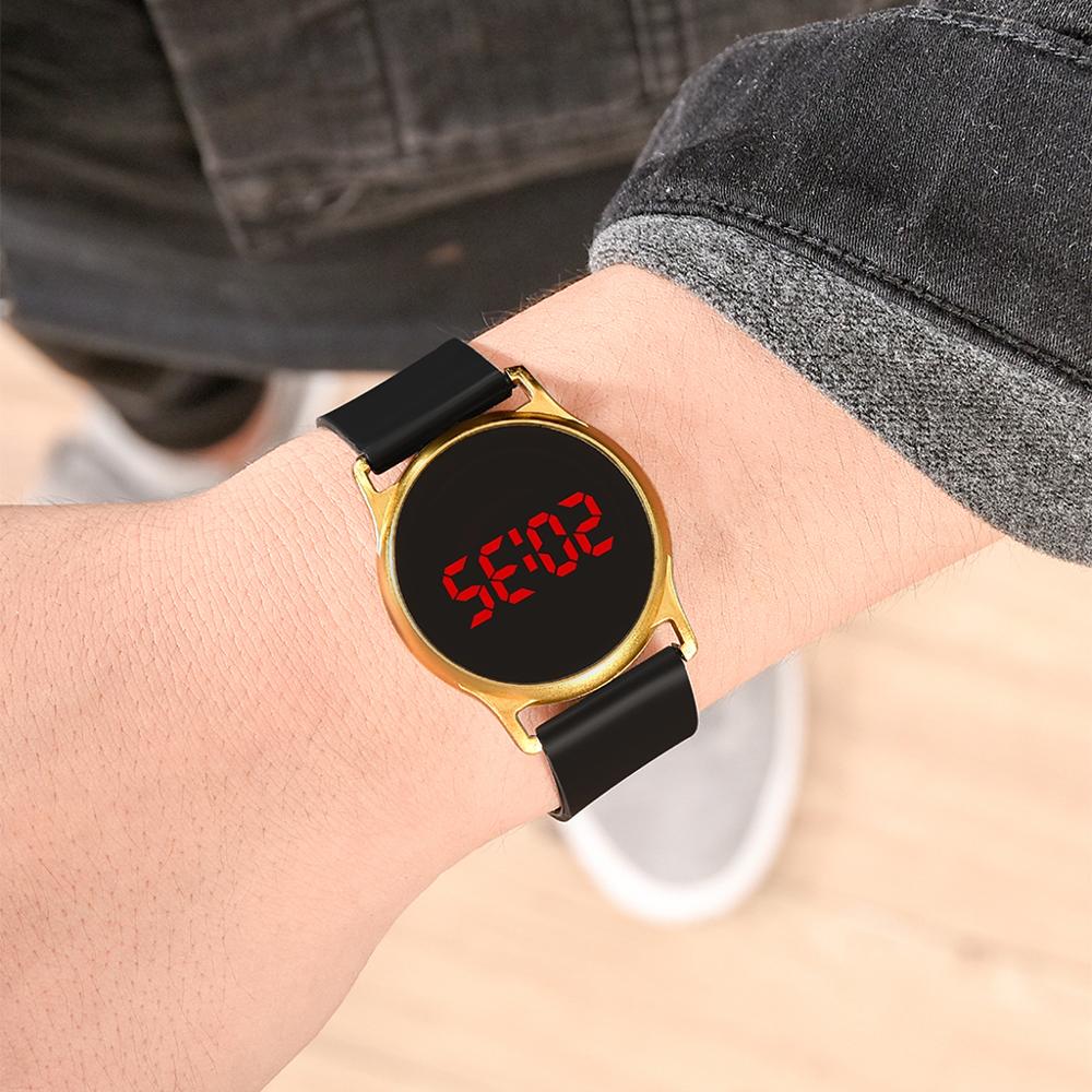 LED numérique pour hommes horloge à Quartz analogique montre-bracelet Sport homme montre électronique montre numérique montre-bracelet pour hommes