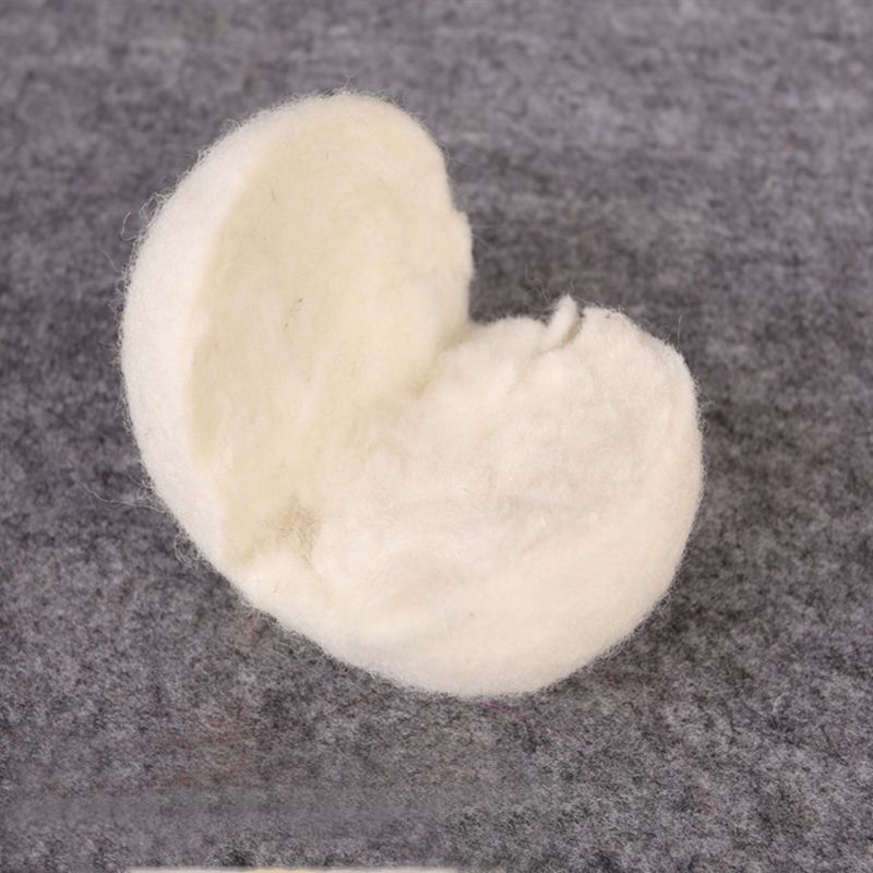 1 x 6cm ull tørketrommel baller tørking stoff mykere luandry hjem vasking hvit