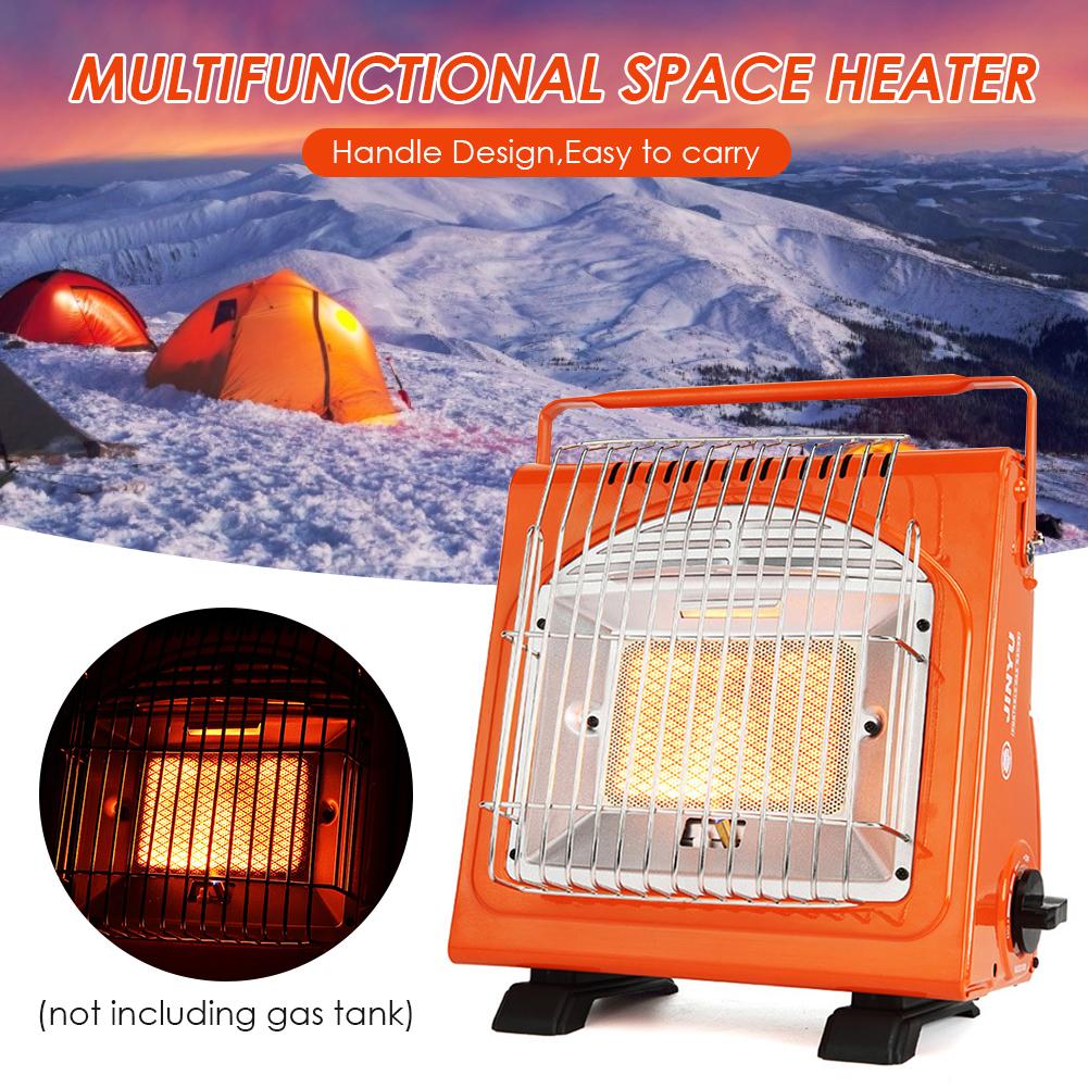Space Heater Portable Gas Heater for Camping Tent Outdoors Heater Cooker Travelling Hiking Picnic purpose Use Stove Heater Iron