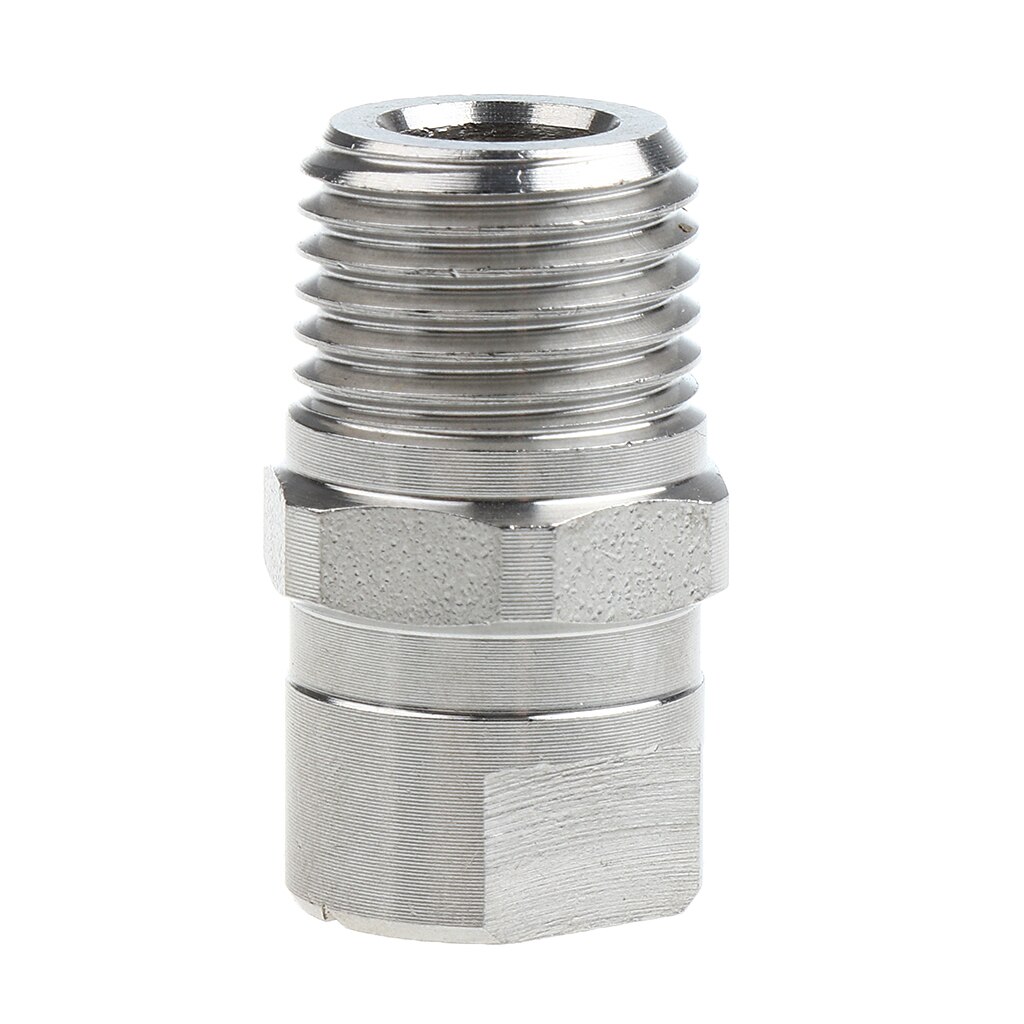 1/4" High Pressure Washer Spray Fan Nozzle Fan-Type 65 Deg / Stainless Steel