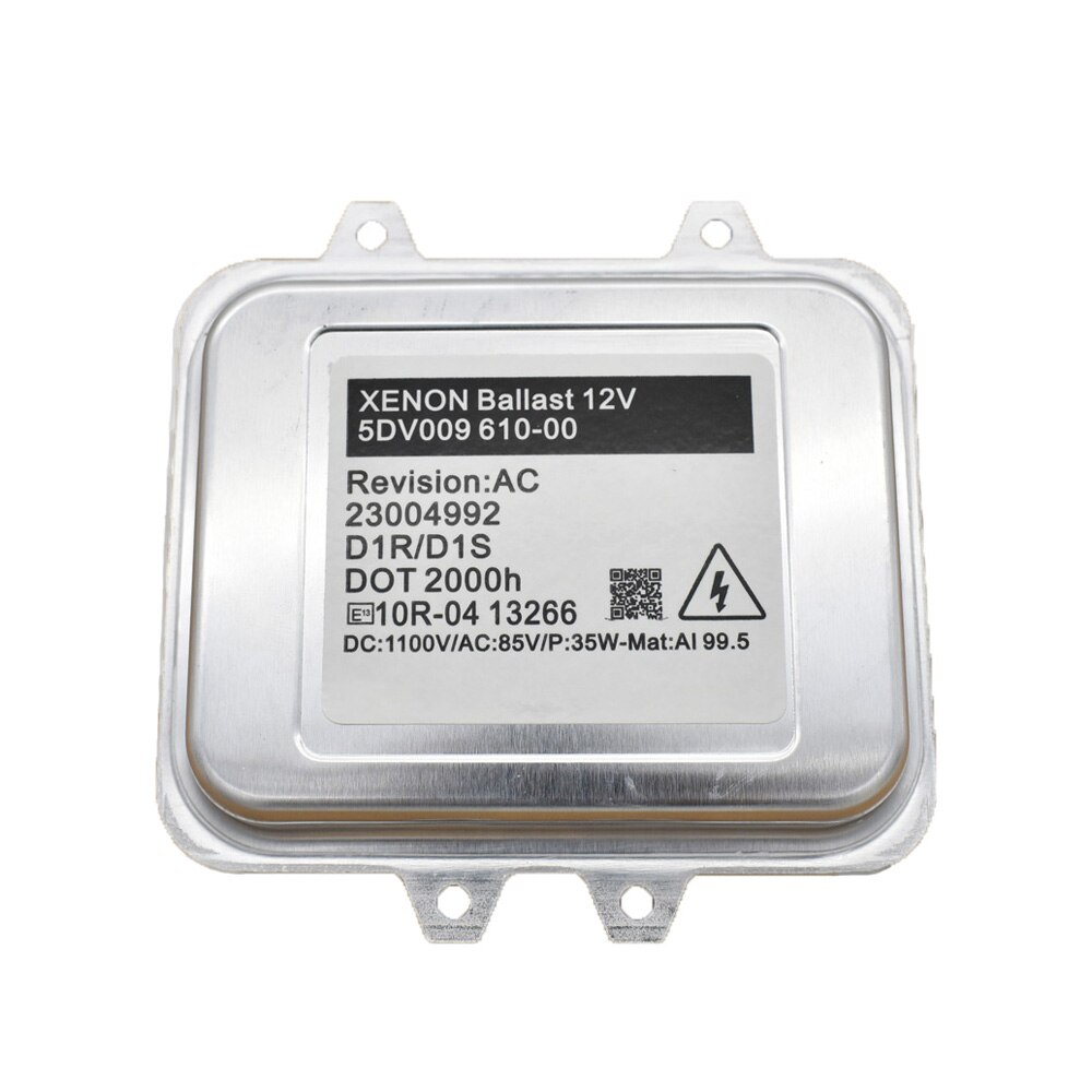 Xenon D1S HID Ballast Kontrolenhed 35W 12V - Udskiftningsdel til Bilforlygte: 1 x 5 dv 00961000 / 4300 k