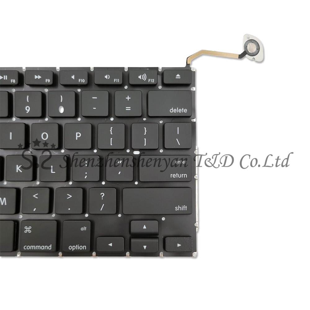 A1286 For Macbook Pro 15" Replacement Keyboard US UK Russian French Spain Japanese Arabic Version Years