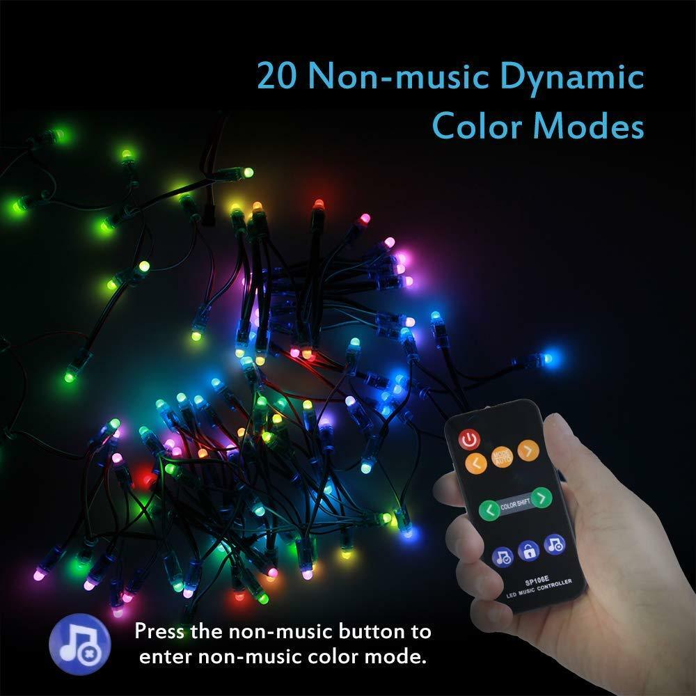 50 stücke 12mm WS2811 Volle Farbe LED Pixel Licht Modul DC 5V eingang IP68 wasserdichte RGB farbe 2811 IC Digital LED weihnachten Licht