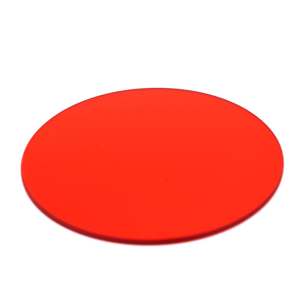 Filtre passe-bande de couleur rouge IR 650nm de 58mm de diamètre HB650