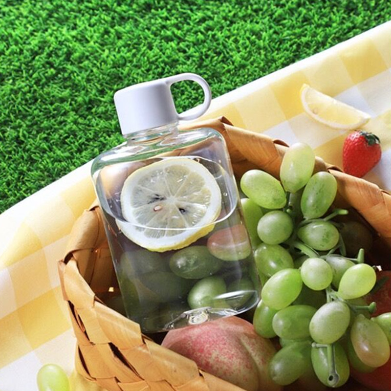 360 ml / 500 ml Tritan-materiaal Waterfles Milieuvriendelijk Duurzaam Schattig Mini Pocket Fles Lekvrije onbreekbare fles