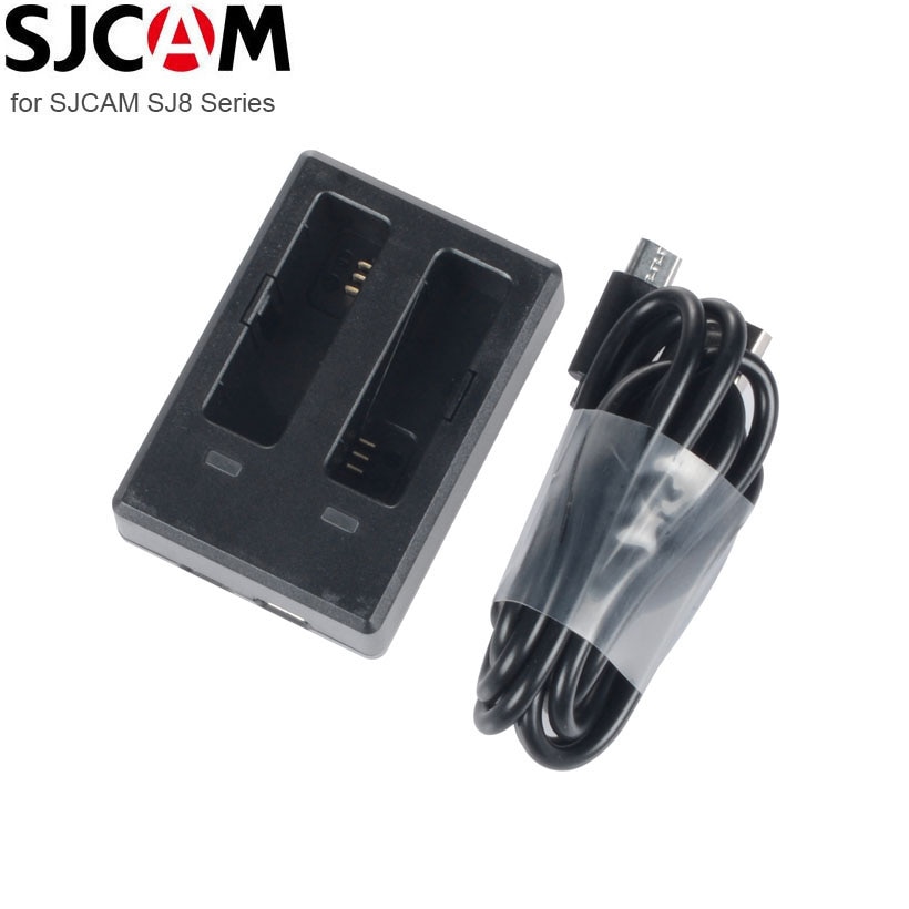 Original SJCAM SJ8 Pro Series Battery Dual Charger for SJ Cam SJ8 Plus Action Camera for SJ8 Cam