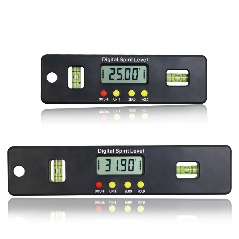 Portable Digital Angle Finder Protractor Electronic Level Box 360 Degree Digital Inclinometer Angle Measuring Tool