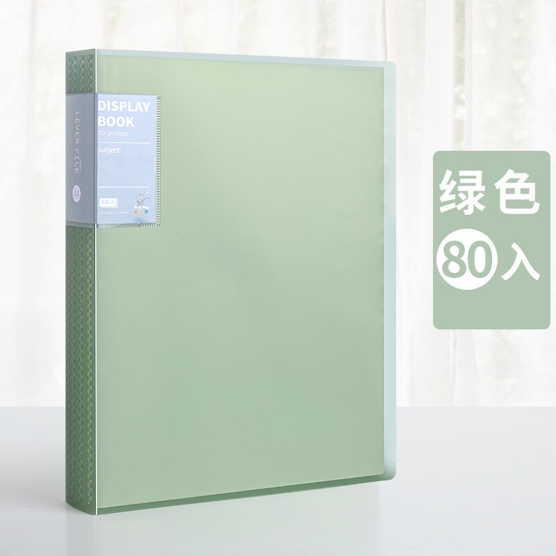 30 40 60 80 Pagina &#39;S A4 Size Piano Muziek Score Vel Document Bestand Map Organizer Pp Frosted Map Bureau organizer: 80pages green