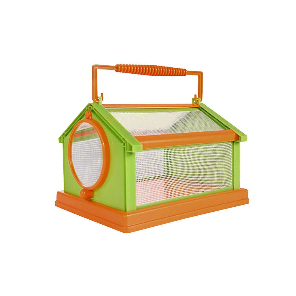 Bug Capture Cage Back Yard Insect Cage Bug House Scientific Experiment DIY Toys Insect House Scientific Experiment DIY Toys: Green