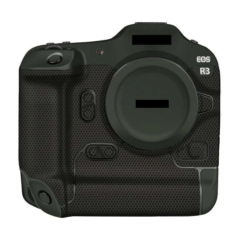 EOSR3 kamera skórka kalkomania dla Canon EOS R3 kamery naklejki kalkomania skórka kalkomania skórka pokrywa R3 naklejki chroniące przed zarysowaniami zamykane pokrowce: Olive green