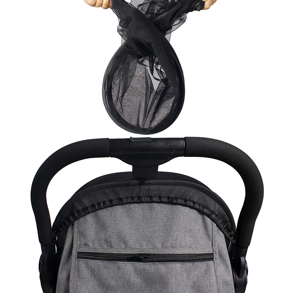 Baby Kinderwagen Moskitonetz Volle Abdeckung Universal- Sommer Gittergewebe Reißverschluss Moskito Insekten Prävention Schutz Bebies Kinderwagen Zubehör