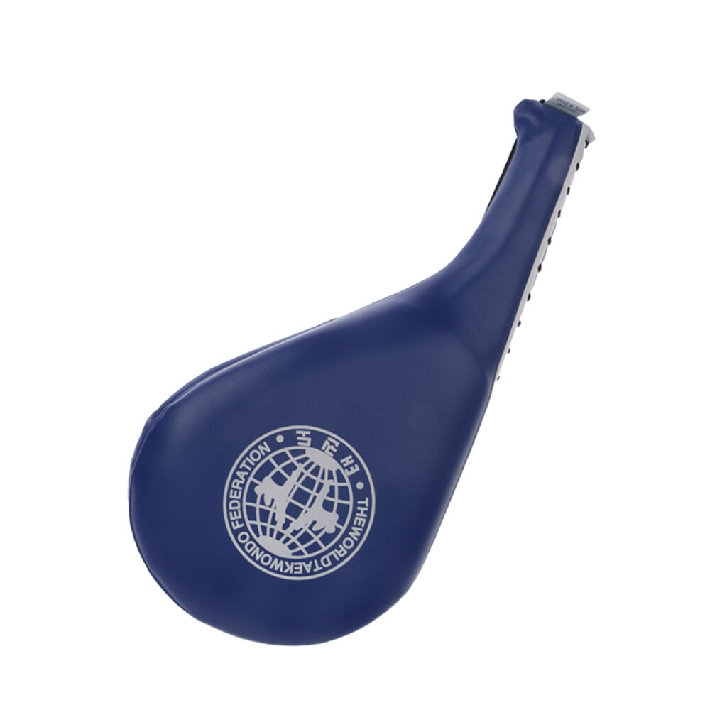 2 Pieces Taekwondo Karate Kick Strike Floppy Paddle/Clapper Target Pad Blue