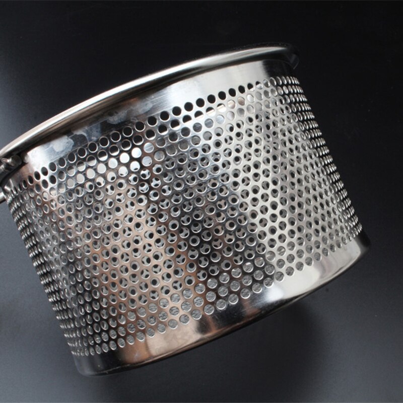 304 Stainless Steel Frying Fried Basket Frying Pan Filter Food Colander Oil Leak Cocoa Sieve Mesh Noodle Dumplings Strainer