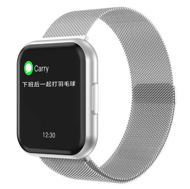 Montre intelligente Android montres pour femmes Bracelet de Fitness hommes SmartWatch moniteur de fréquence cardiaque Sport Bracelet pour iphone Pk P80 P70