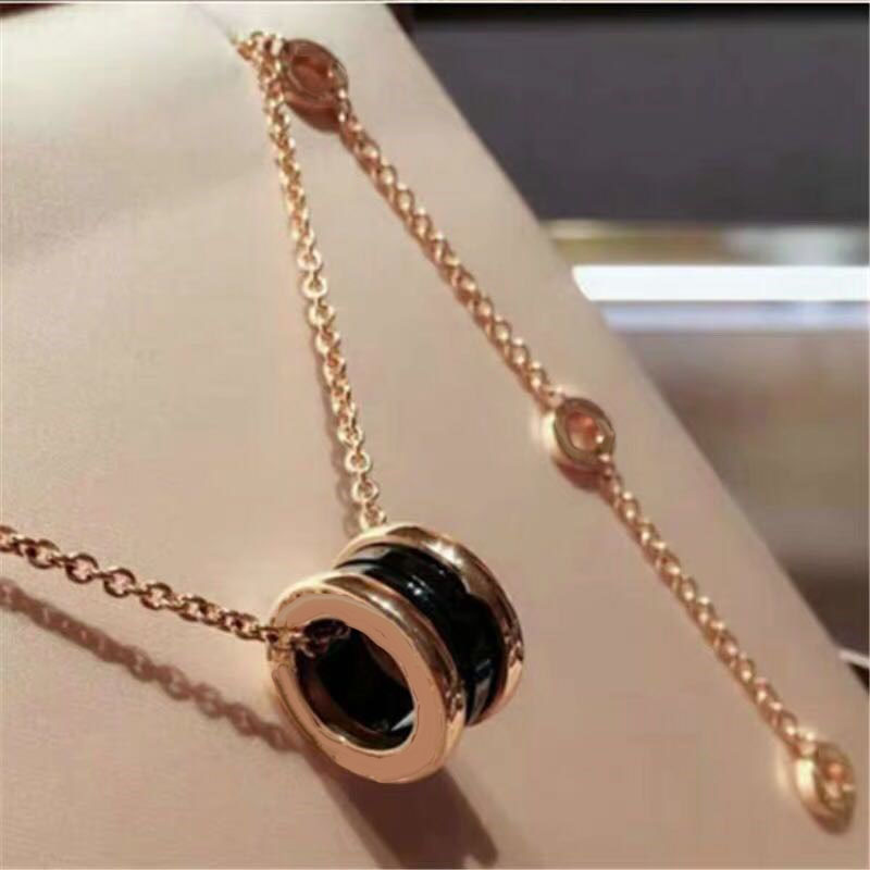 Original Brand Necklace Thin Waist Ceramic Necklace Female Spring Necklace Luxury Jewelry Christmas