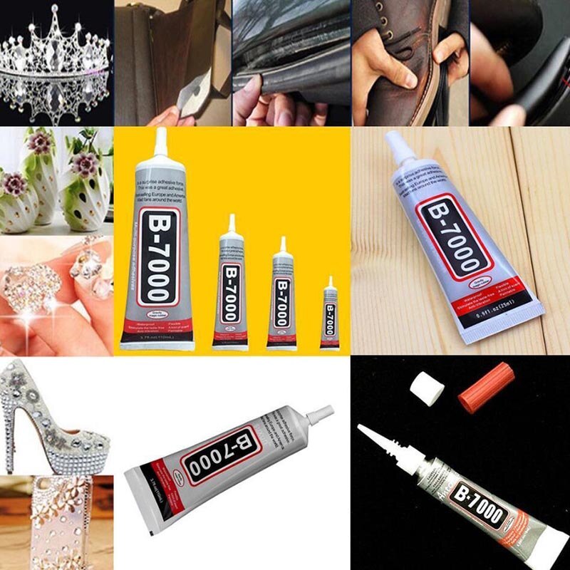 1/4/10pcs B-7000 Glue Multi-purpose Medium Viscosity Industrial Adhesive for Phone Frame Bumper Jewelry