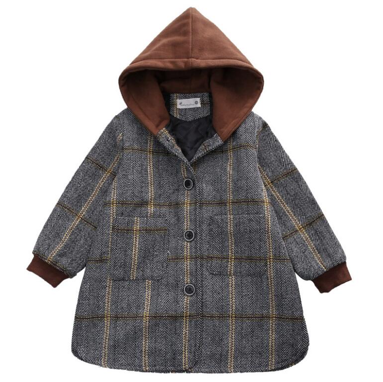 Winter Lente Jongen Dikke Wollen Jas Jongens Kleding Jongens Jas