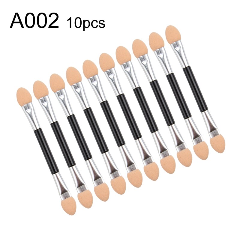 Mujer señora doble extremo Nail Art bastón de madera empujador de cutícula removedor Pedicure conjunto de herramientas para manicura: A002