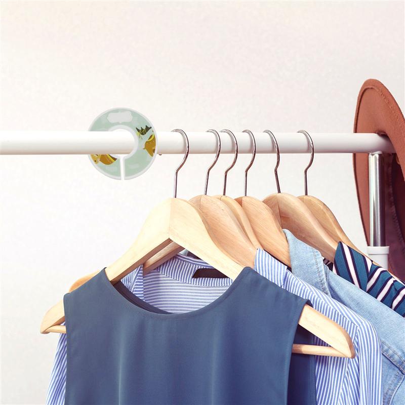 12 Stuks Cartoon Dieren Kleding Maat Verdelers Kast Kleding Size Divider Borden Diy Kleding Naaien Tool