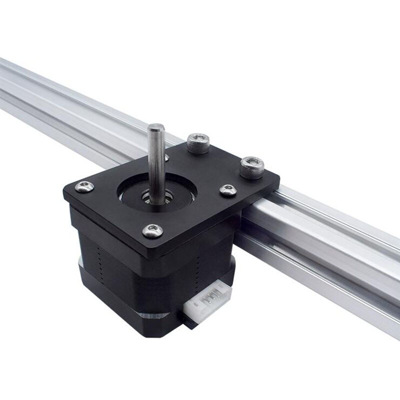1PC NEMA 17 42-Series Stepper Motor Mounting Plate Fixed Plate Bracket for 3D Printer CNC Parts fit 2040 Profiles