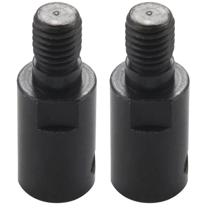 -2Pcs M10 5 Mm Dc Motor Shaft Drill Adapter For Saw Blade Connection Coupling Joint Connector Coupler Sleeve Tools