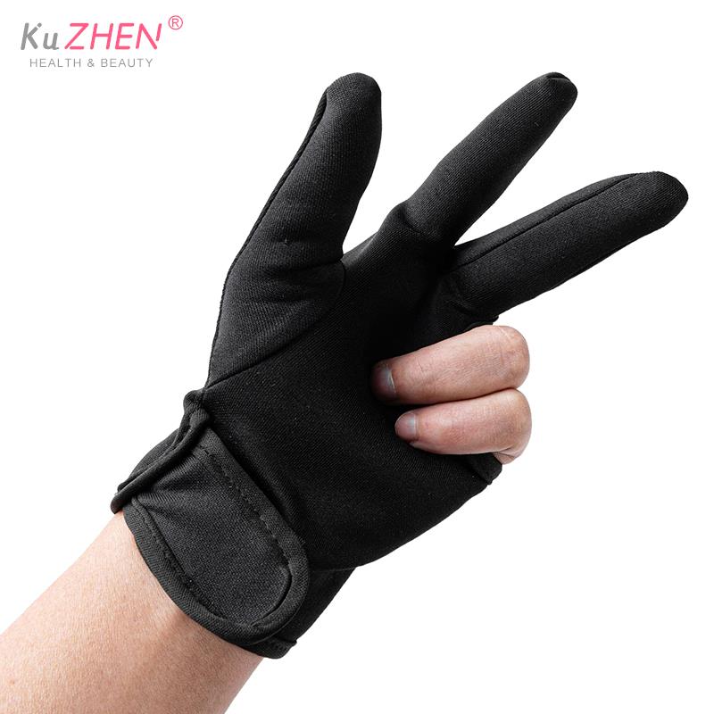 3Finger Anti-perm Hairdressing Gloves Barber Hairdressing Glove Heat Resistant Finger Protect Hair Straightening Curling Styling