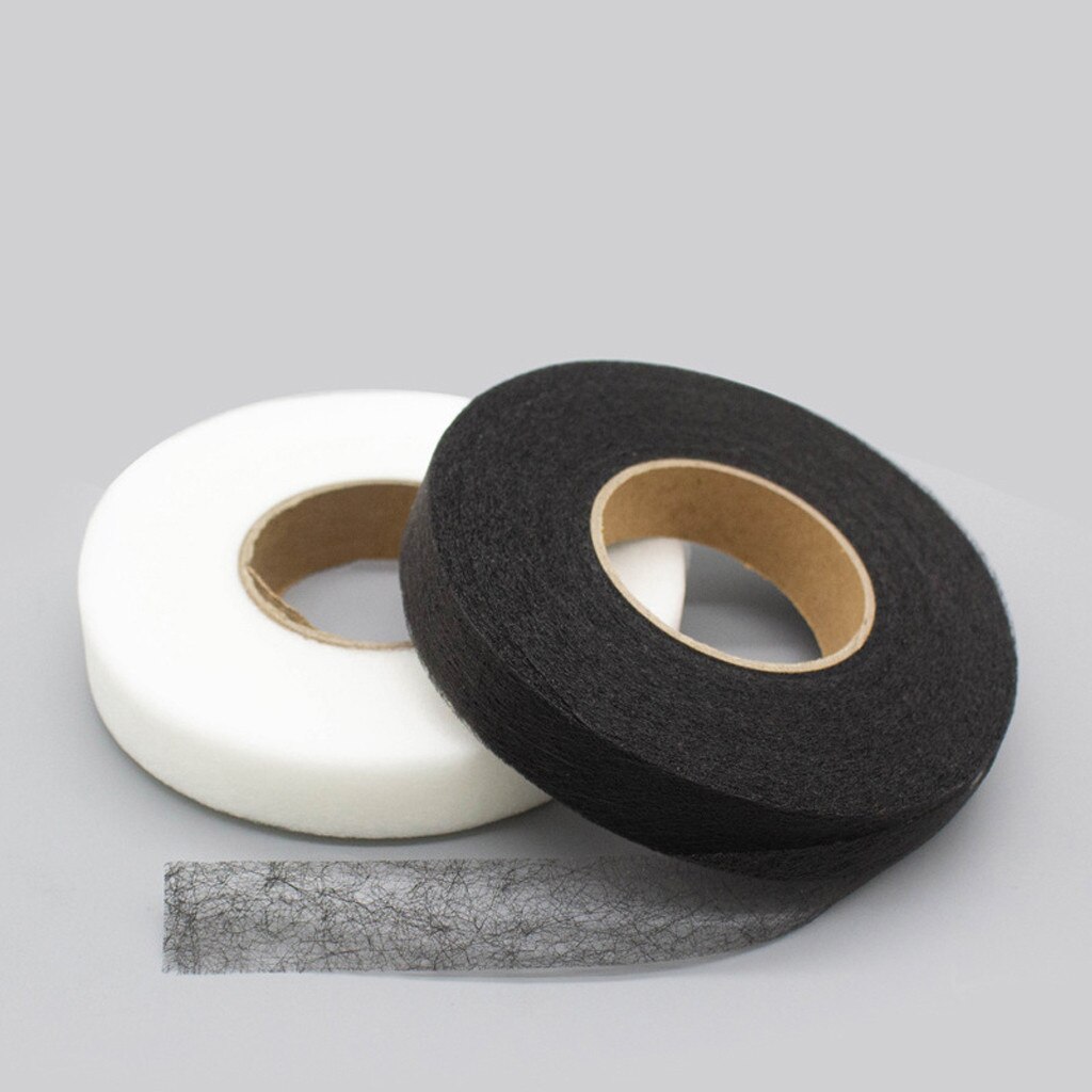 70 Yards/Roll Double Sided Sewing Tape Fabric Hemming DIY Tape Cloth Craft Non-woven Fabric Liner Tapes Sewing Accessory @D22