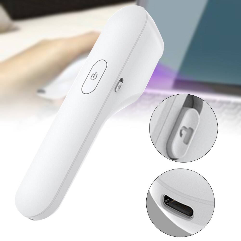 Portable LED UVC Light Ultraviolet Lamp Handheld for Home Car Travel Office Cleaning L9