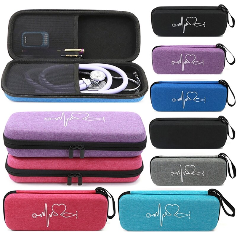 Reizen Draagtas Voor 3M Littmann Classic Iii Stethoscopen-Grote Capaciteit Opbergtas Voor Kleine Accessoires X6HB