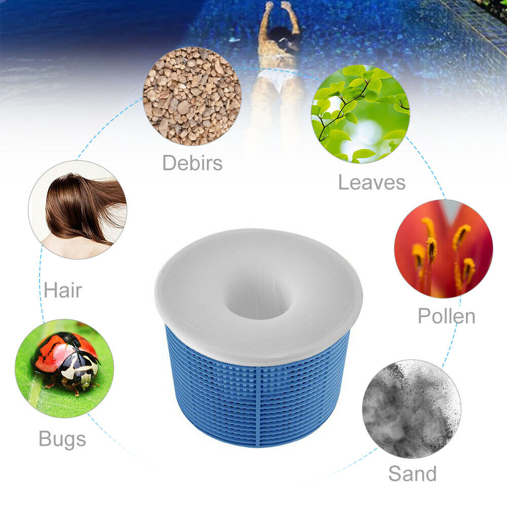 1PC basen filtr wygaszacz cedzidło żużel kosz rękaw siatka ekran skarpety basen cedzidło skarpety netto filtr rękaw basen czyste narzędzie