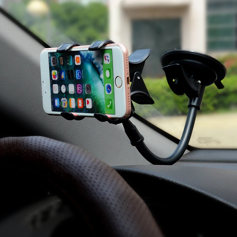 1 STKS 360 ° Roterende autotelefoonhouder, universele dashboardhouder, verstelbare GPS-telefoonstandaard, auto-accessoires voor telefoons
