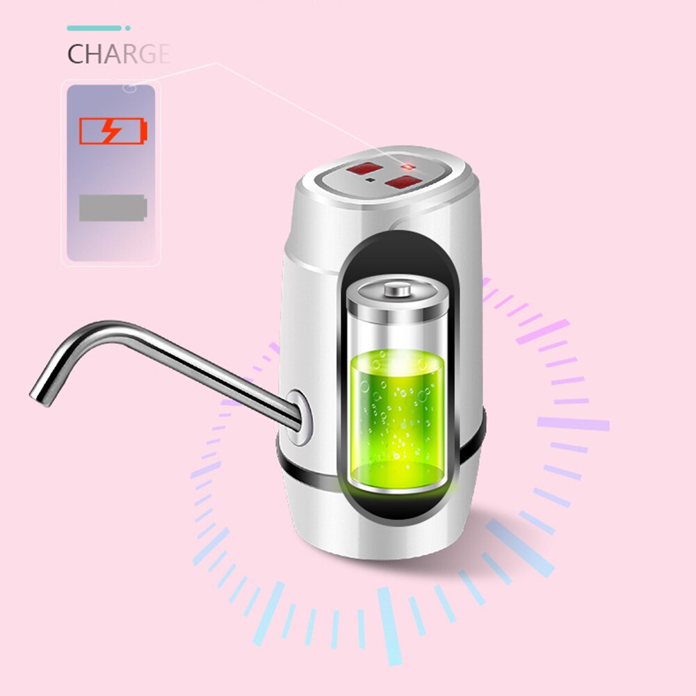 Elektrische Pompen Apparaat Usb Oplaadbare Gebotteld Drinkwater Pomp Dispenser Voor Huishoudelijke Keuken Benodigdheden